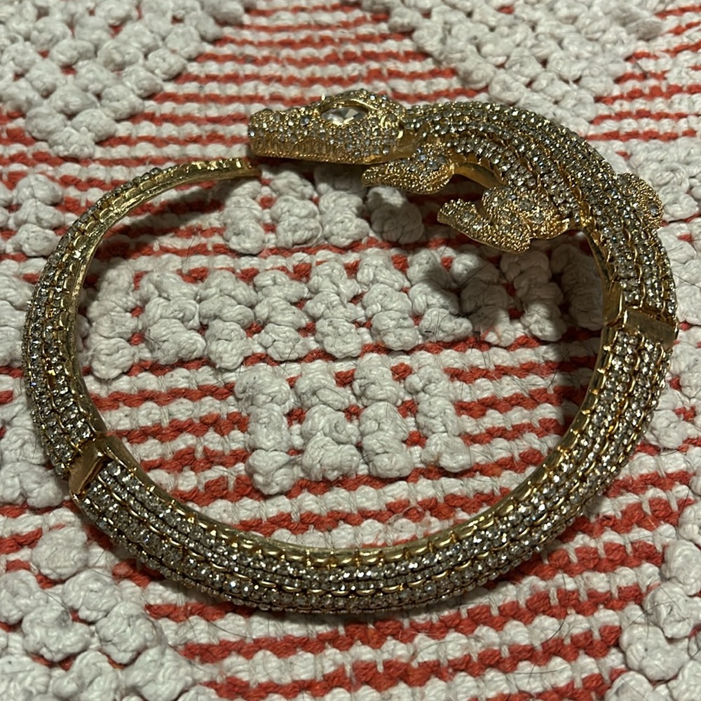 Zara Gold and Silver Statement Necklace - Picture 4 of 4
